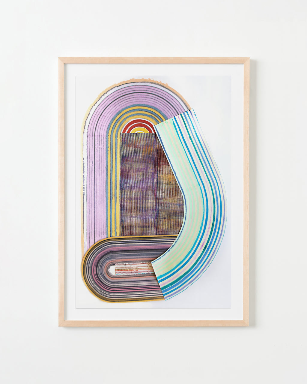 Painting by Erik Barthels titled "Snake Atlas" - 4.