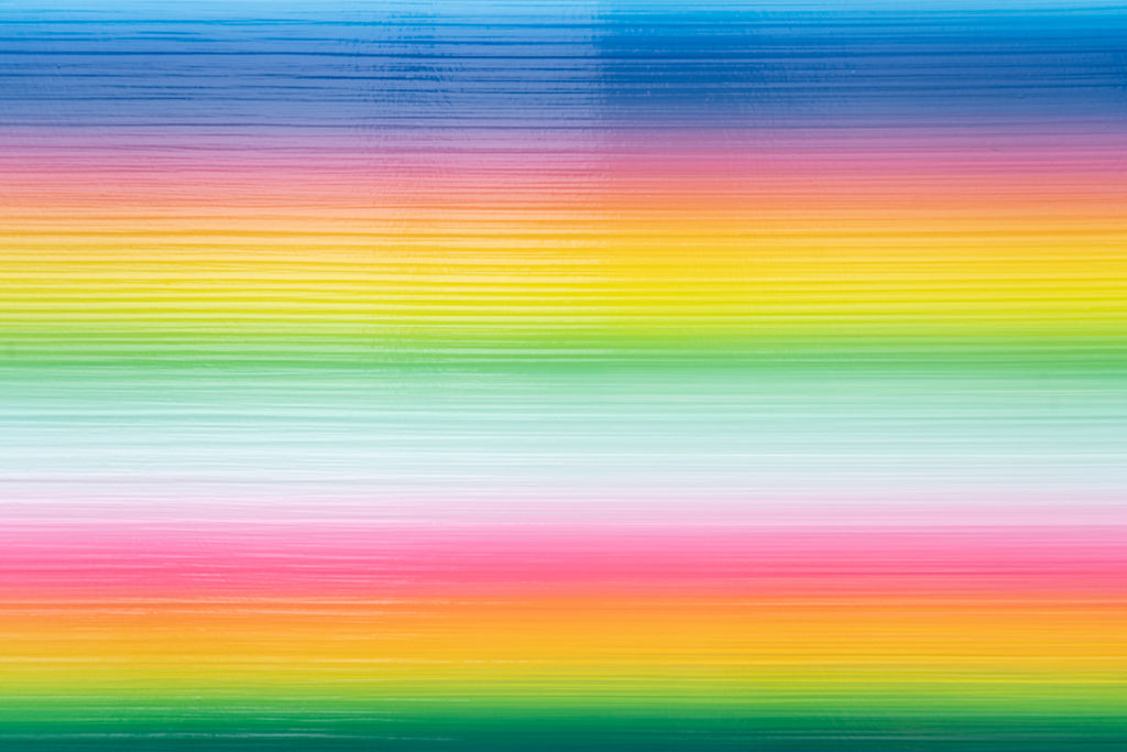 Painting by Erin D. Garcia titled "Balancing Light #1 (Diptych)" - 5.