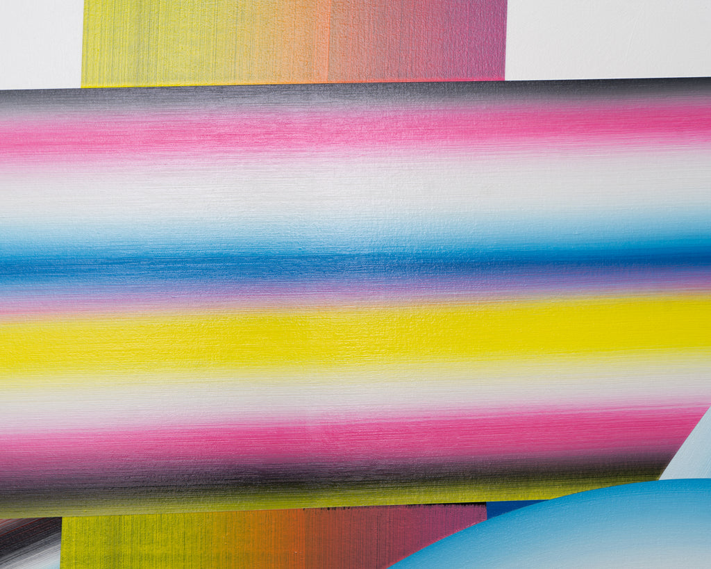 Painting by Erin D. Garcia titled "Large Gradient #11" - 5.