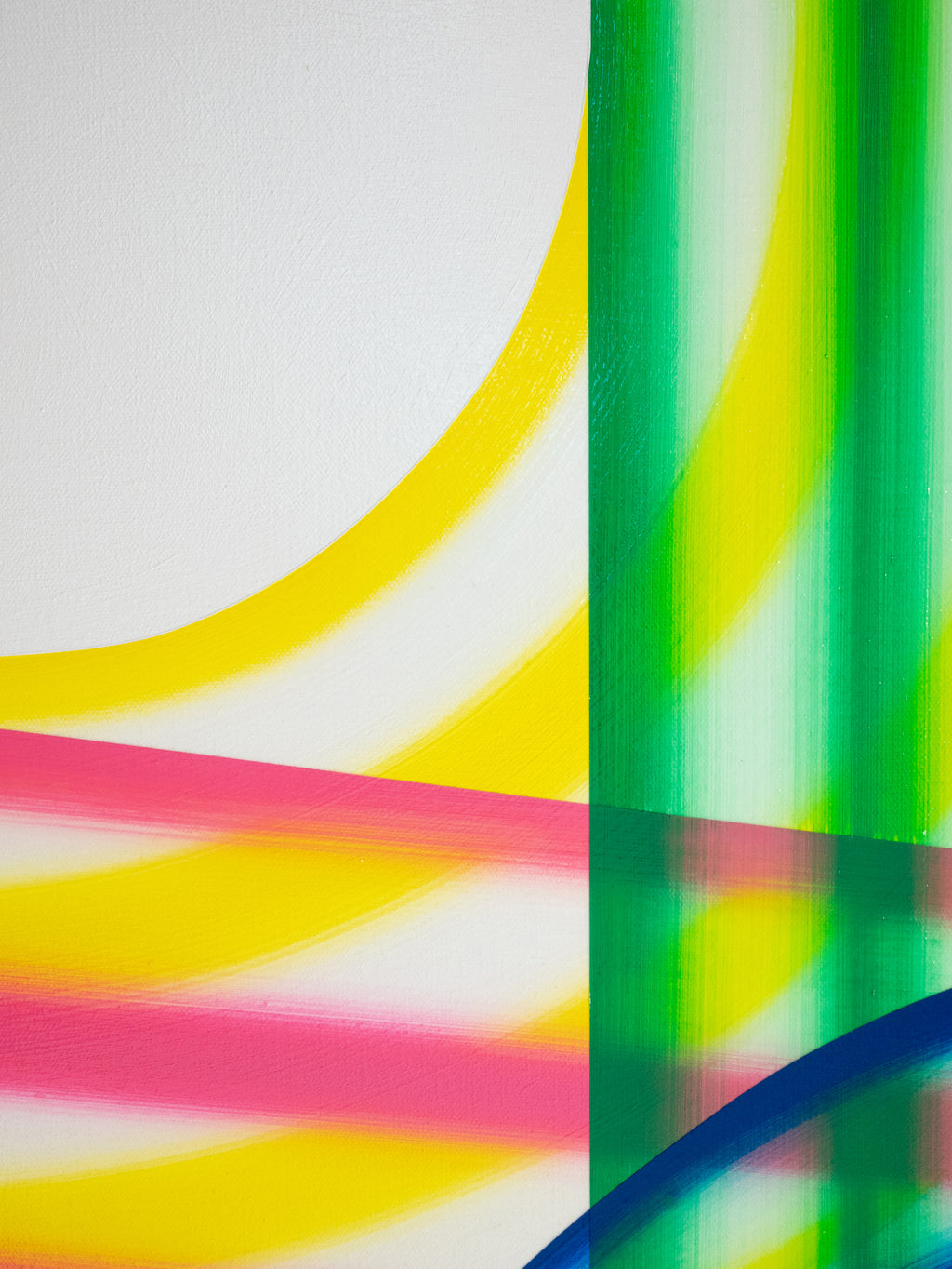 Painting by Erin D. Garcia titled "Transparent Gradient #1" - 5.