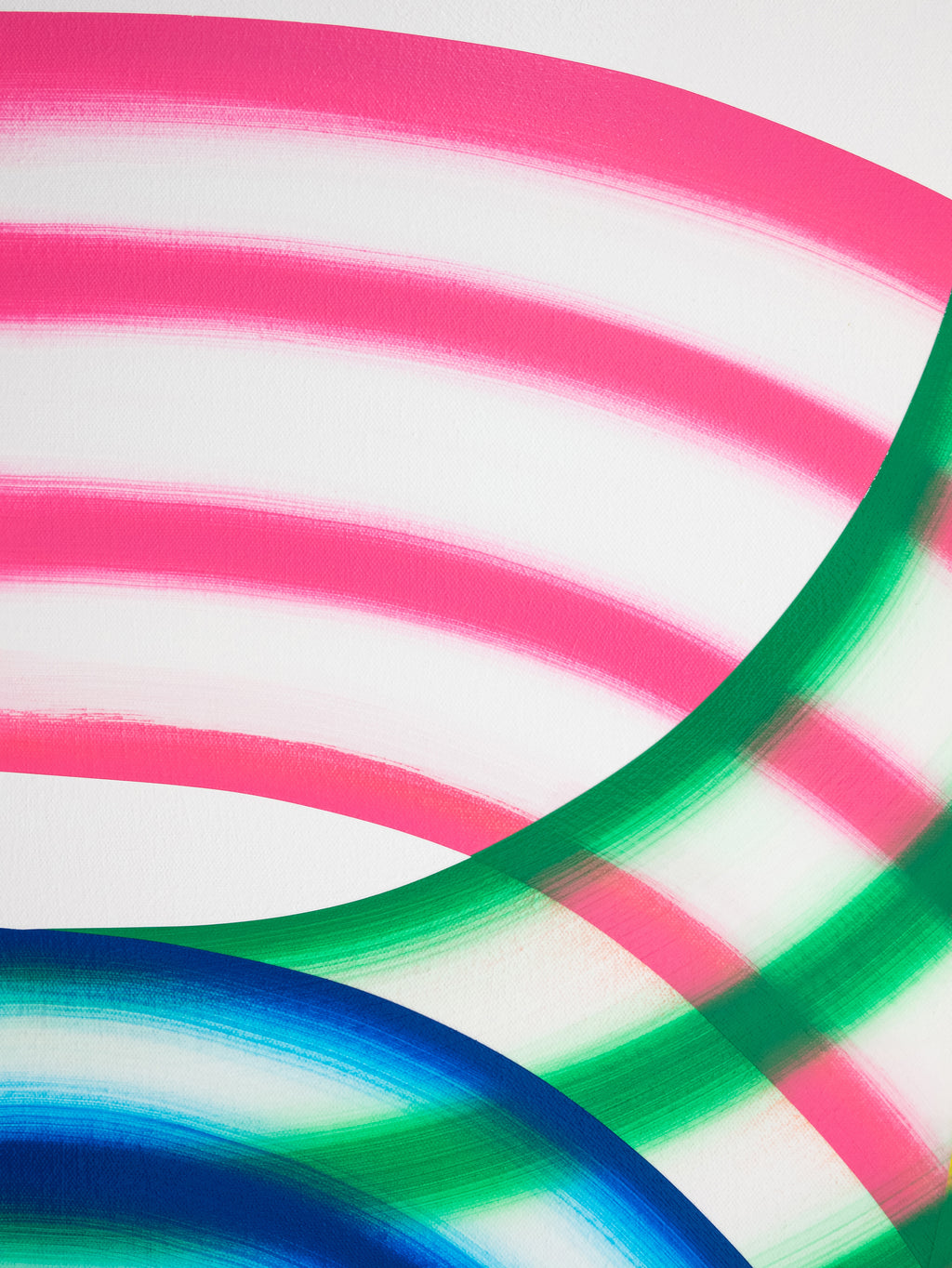 Painting by Erin D. Garcia titled "Transparent Gradient #2" - 5.