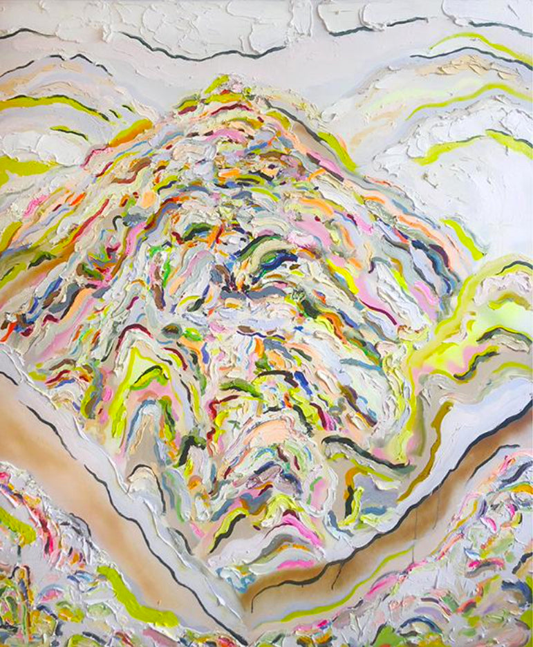 Painting by Erin Lynn Welsh titled "AWF_9" - 2.