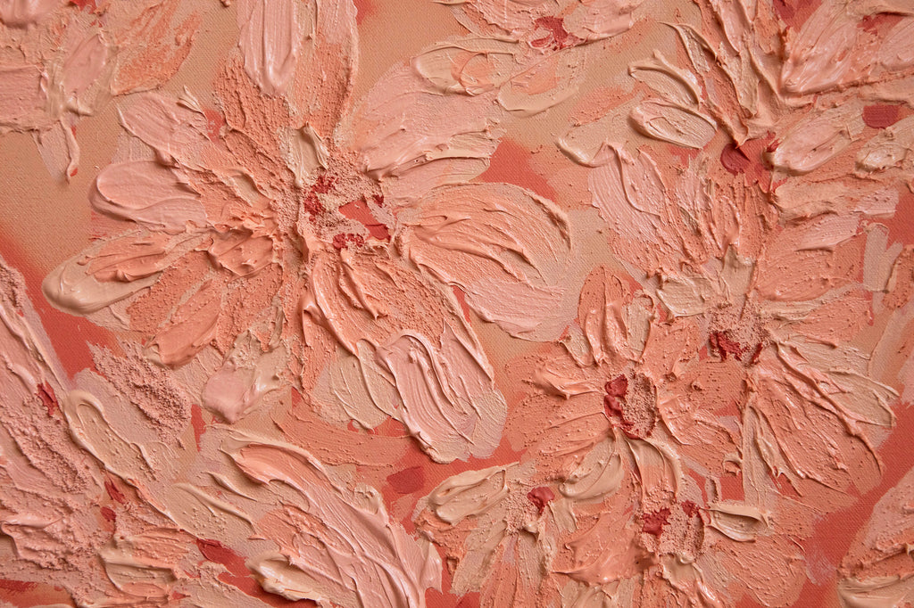 Painting by Erin Lynn Welsh titled "Monochromatic 21" - 4.