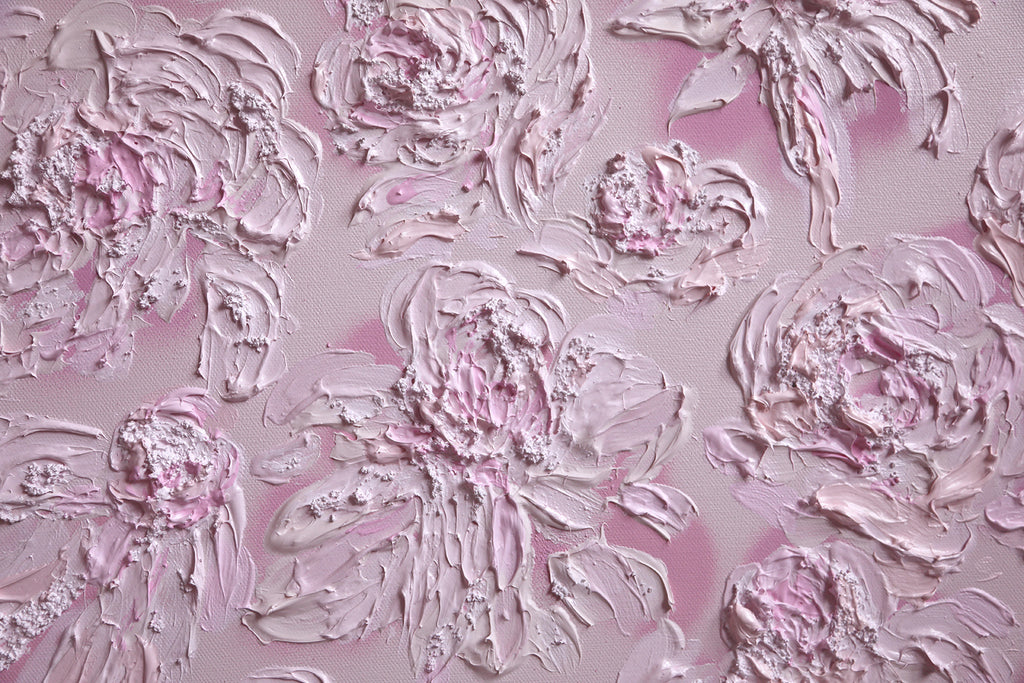 Painting by Erin Lynn Welsh titled "Monochromatic 5" - 3.