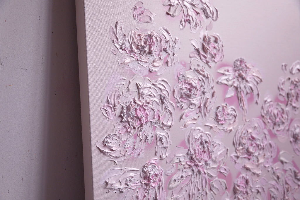 Painting by Erin Lynn Welsh titled "Monochromatic 5" - 4.