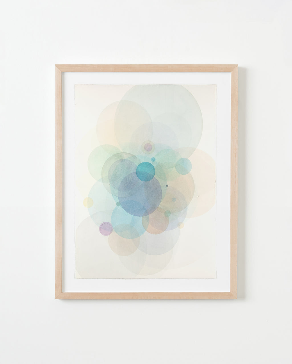 Painting by Evan Venegas titled "Day Map 91021" - 4.
