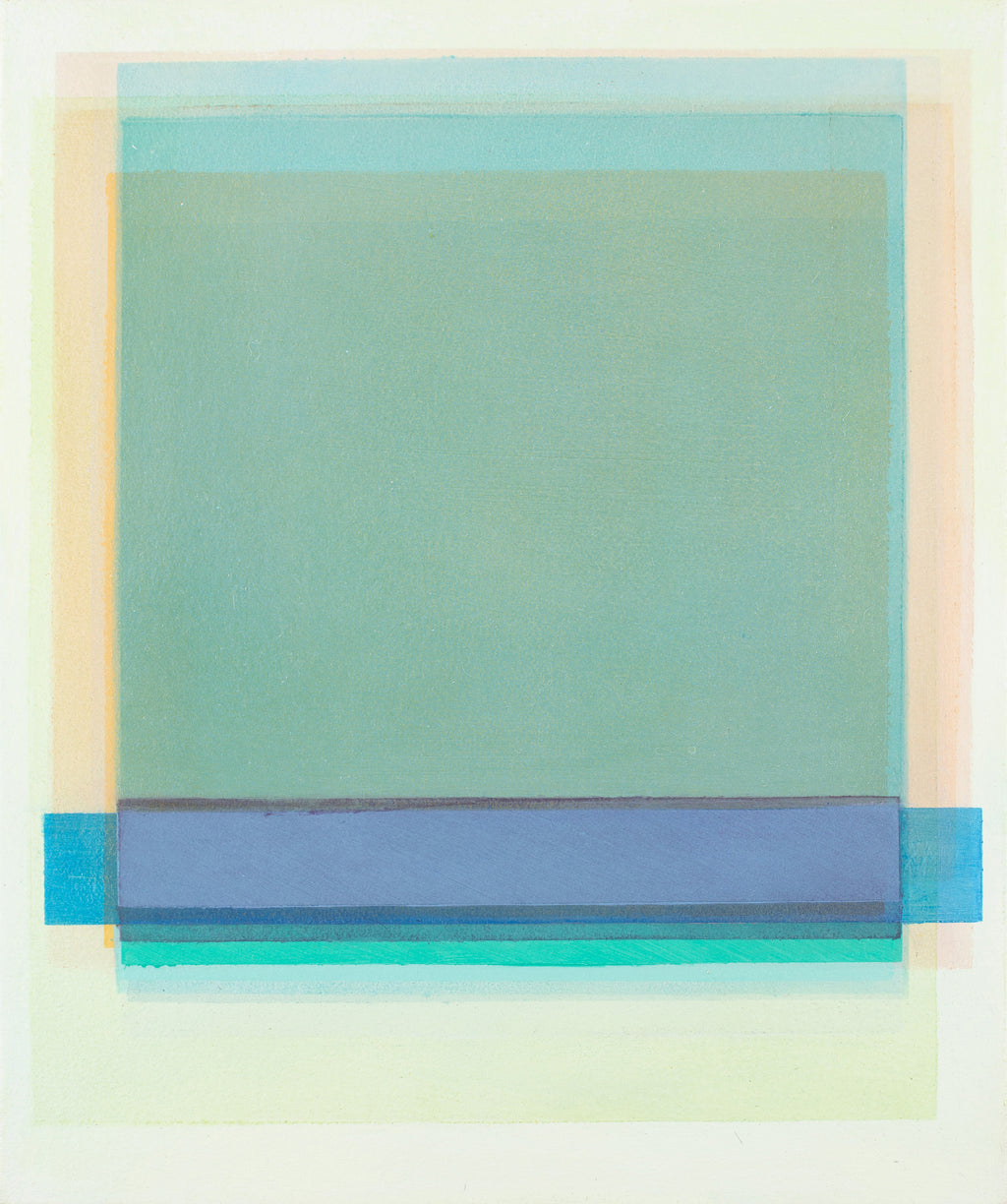 Painting by Evan Venegas titled "Held Fields 42" - 2.