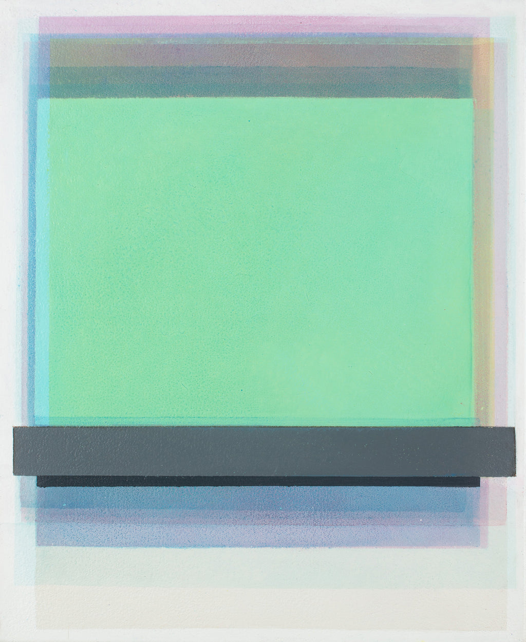 Painting by Evan Venegas titled "Held Fields 43" - 2.