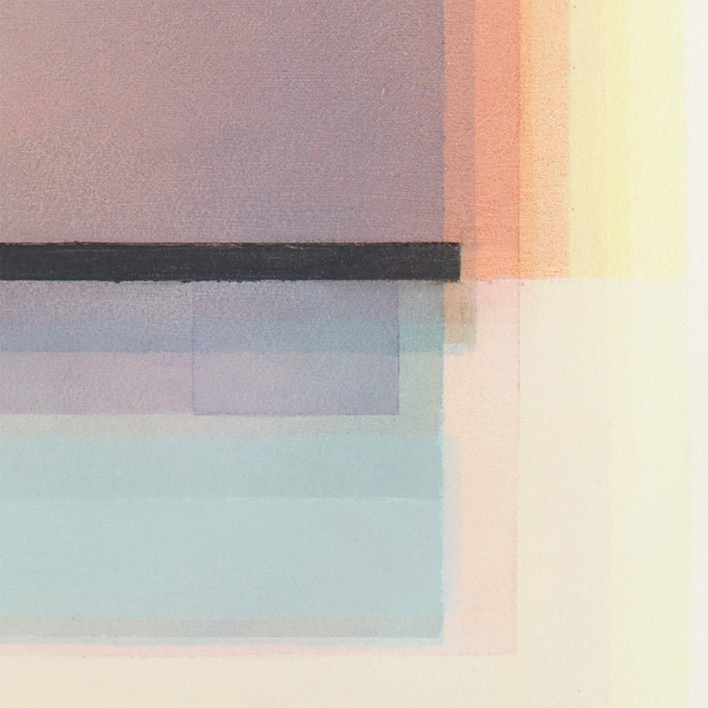 Painting by Evan Venegas titled "Held Fields 45" - 3.