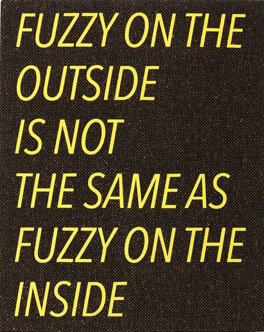Painting by Ben Skinner titled "Fuzzy" - 2.