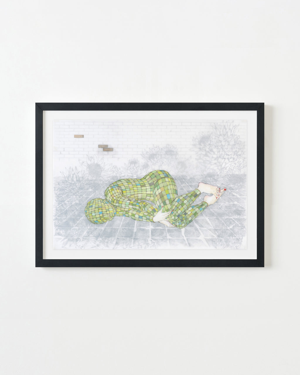 Drawing by Fay Ku titled "Armor" - 3.