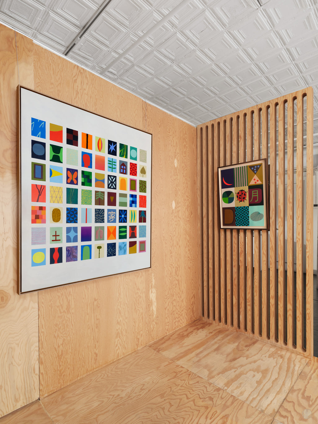 Painting by Scott Sueme titled "Thought Experiment" - 10.