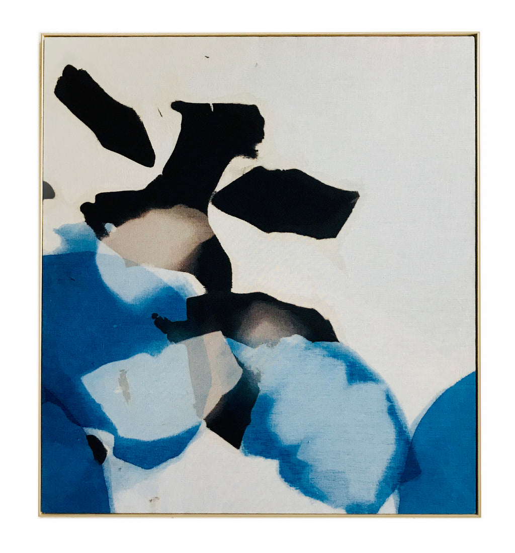 Painting by Carrie Crawford titled "Listening" - 2.