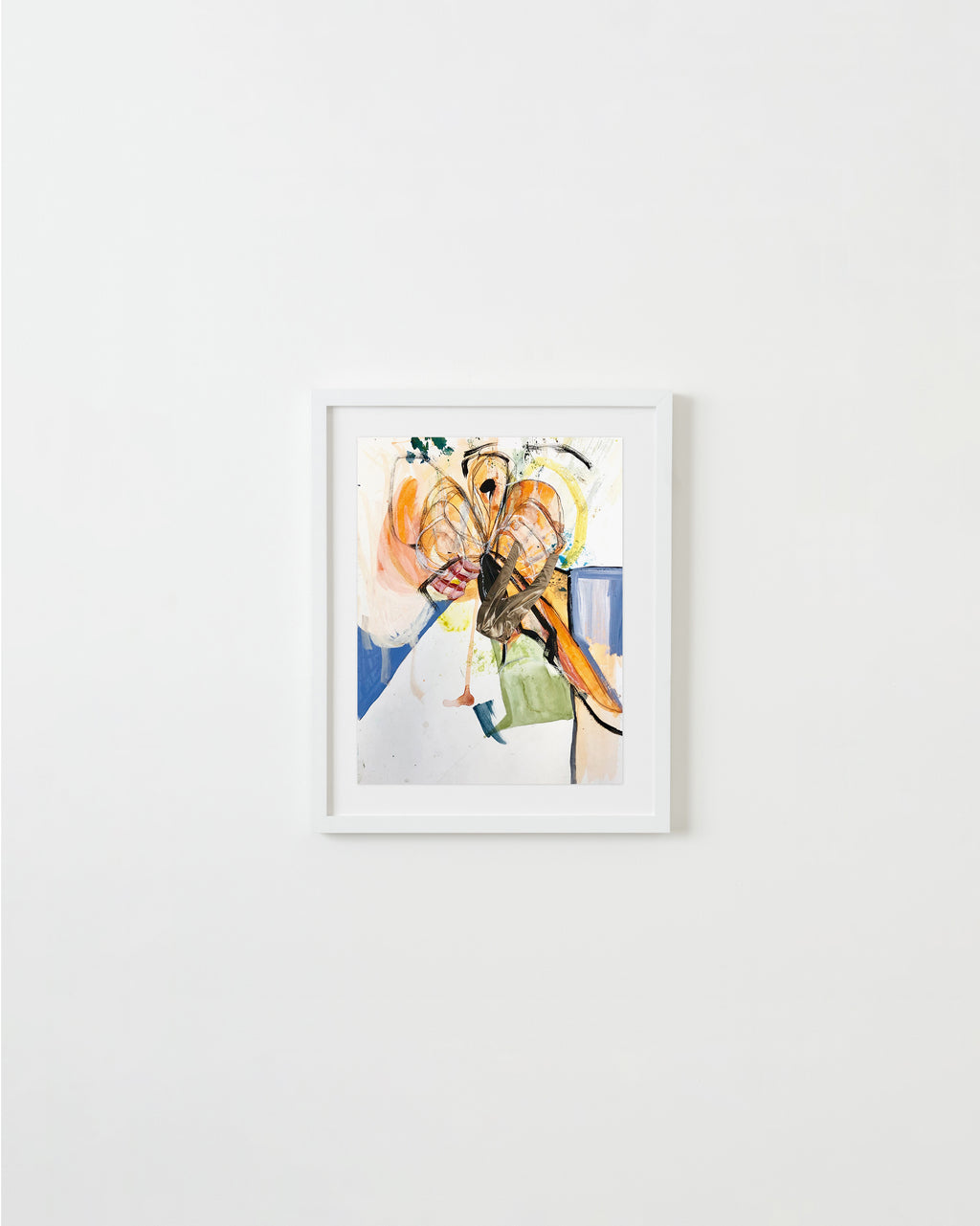Painting by Diana Delgado titled "Bow Study with Pants" - 1.