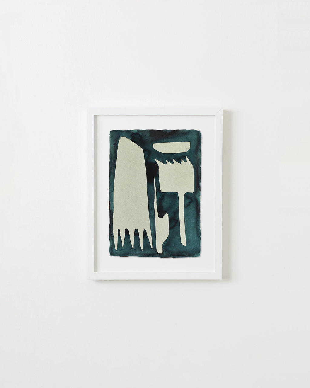 Painting by Kate Roebuck titled "Chop Chop Buzz Buzz" - 1.