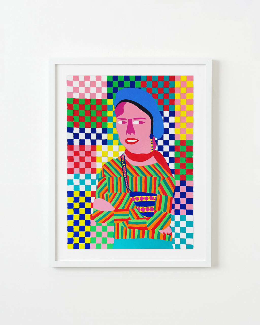 Painting by Robert Otto Epstein titled "Elizabeth" - 1.