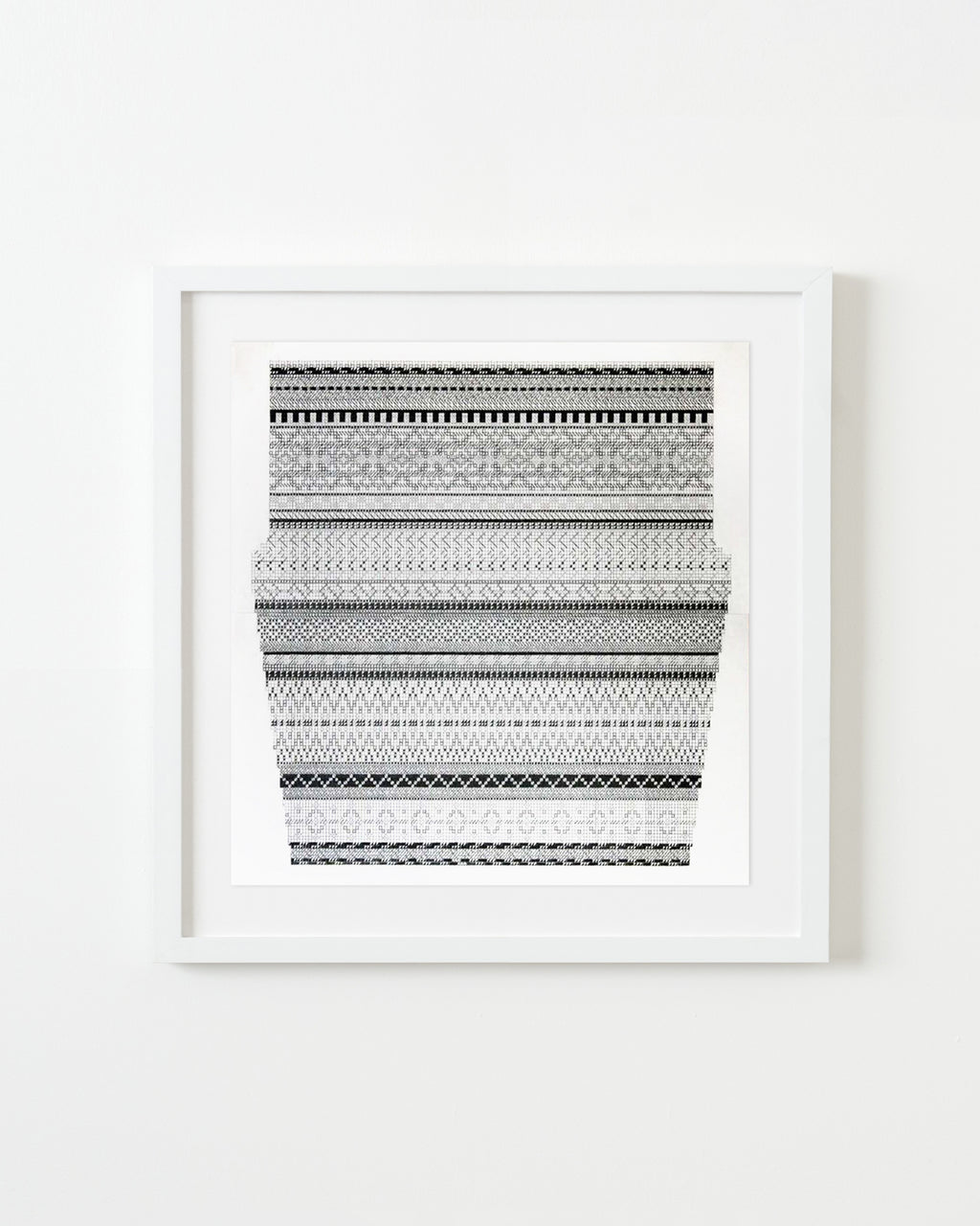 Drawing by Robert Otto Epstein titled "Line By Line Cardigan" - 1.