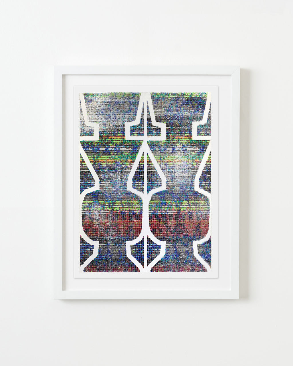 Drawing by Robert Otto Epstein titled "Pair of Vessels 12" - 1.