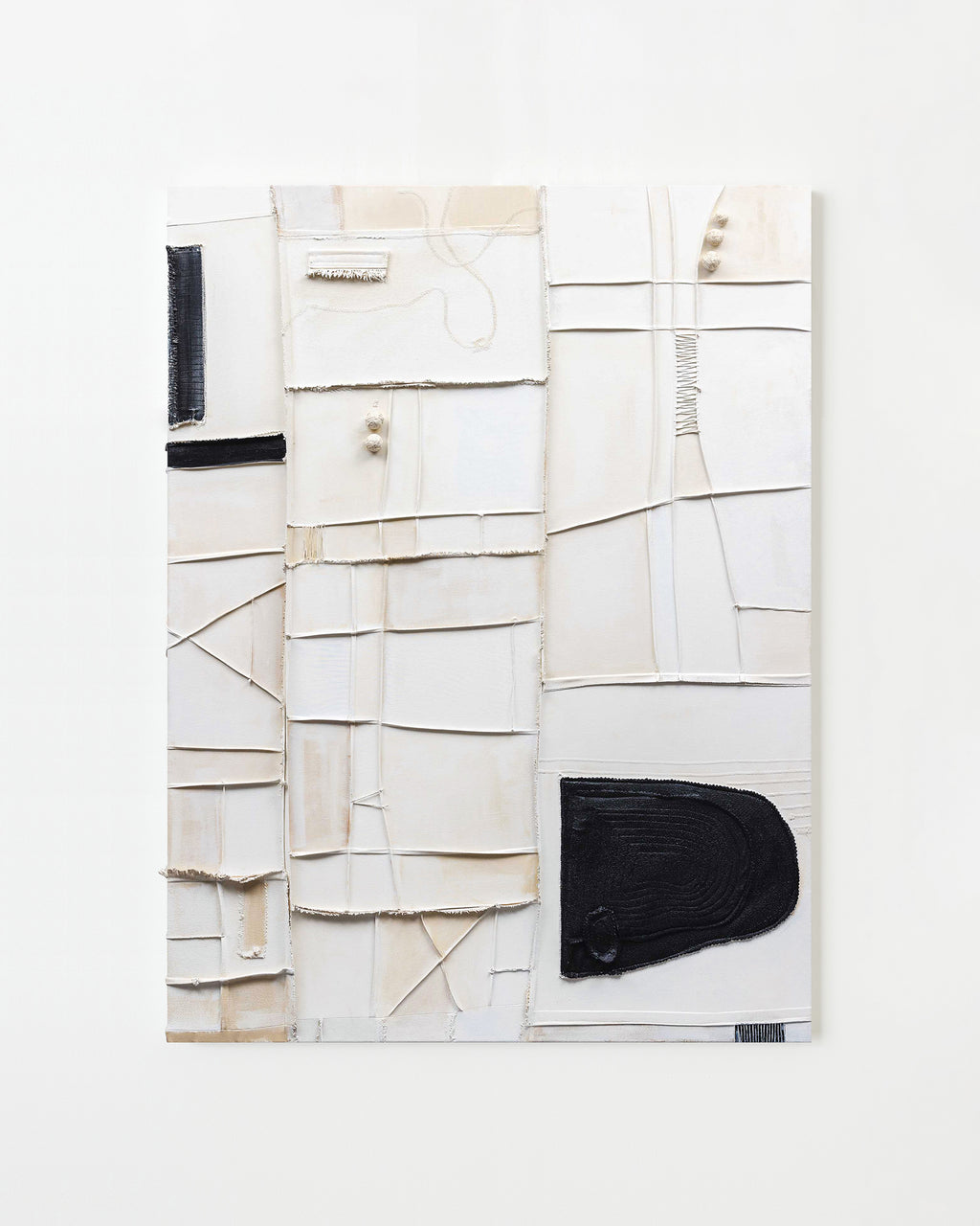 Painting by Nicole Anastas titled "Ruins" - 1.