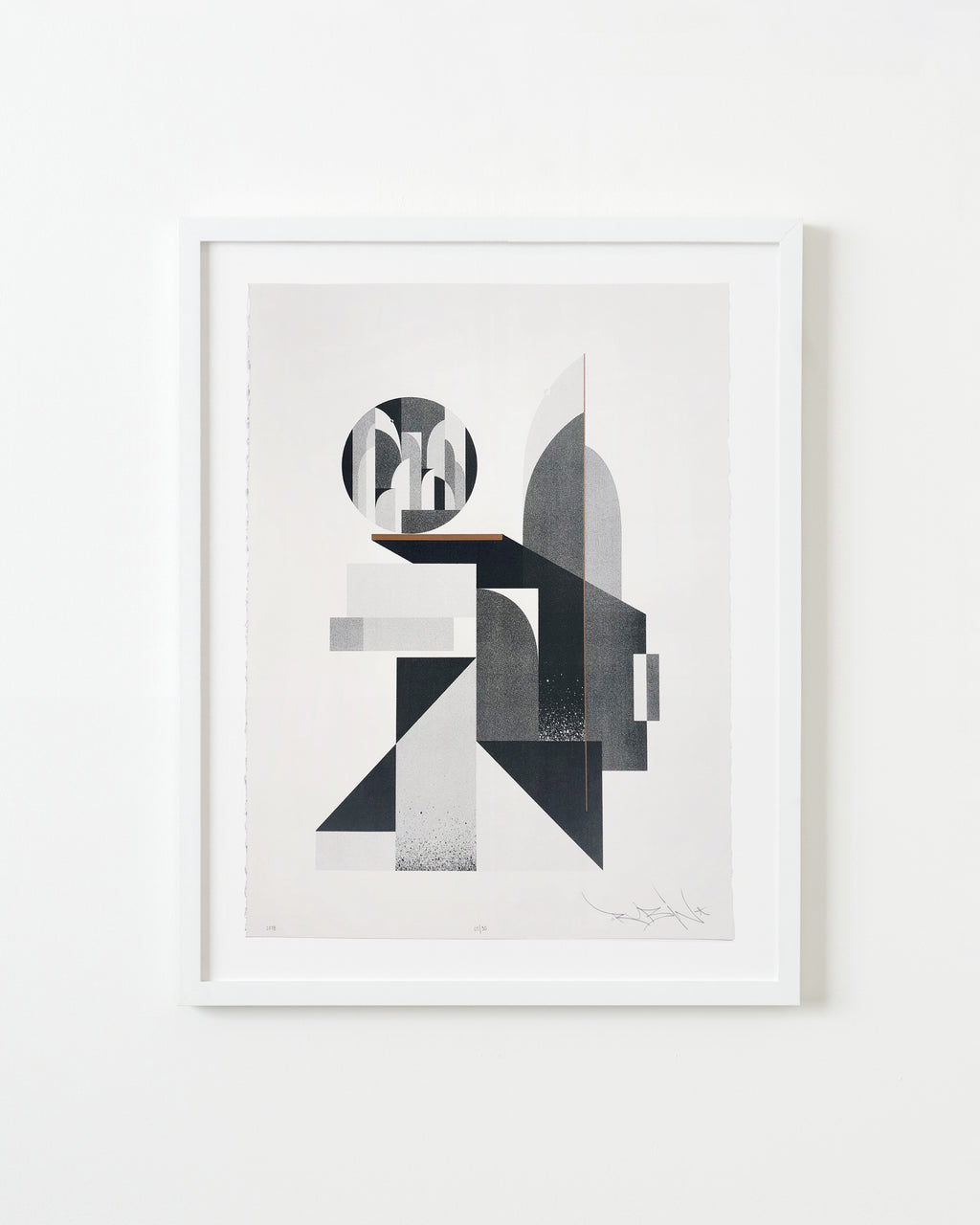 Print by Tony Sjöman titled "167 Madison Avenue (Day)" - 1.