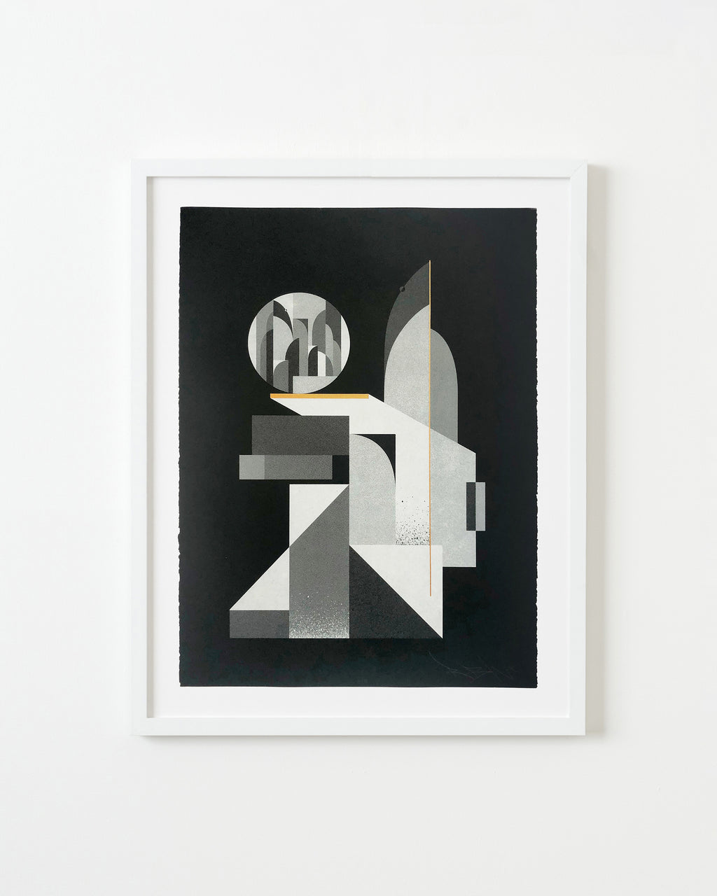 Print by Tony Sjöman titled "167 Madison Avenue (Night)" - 1.