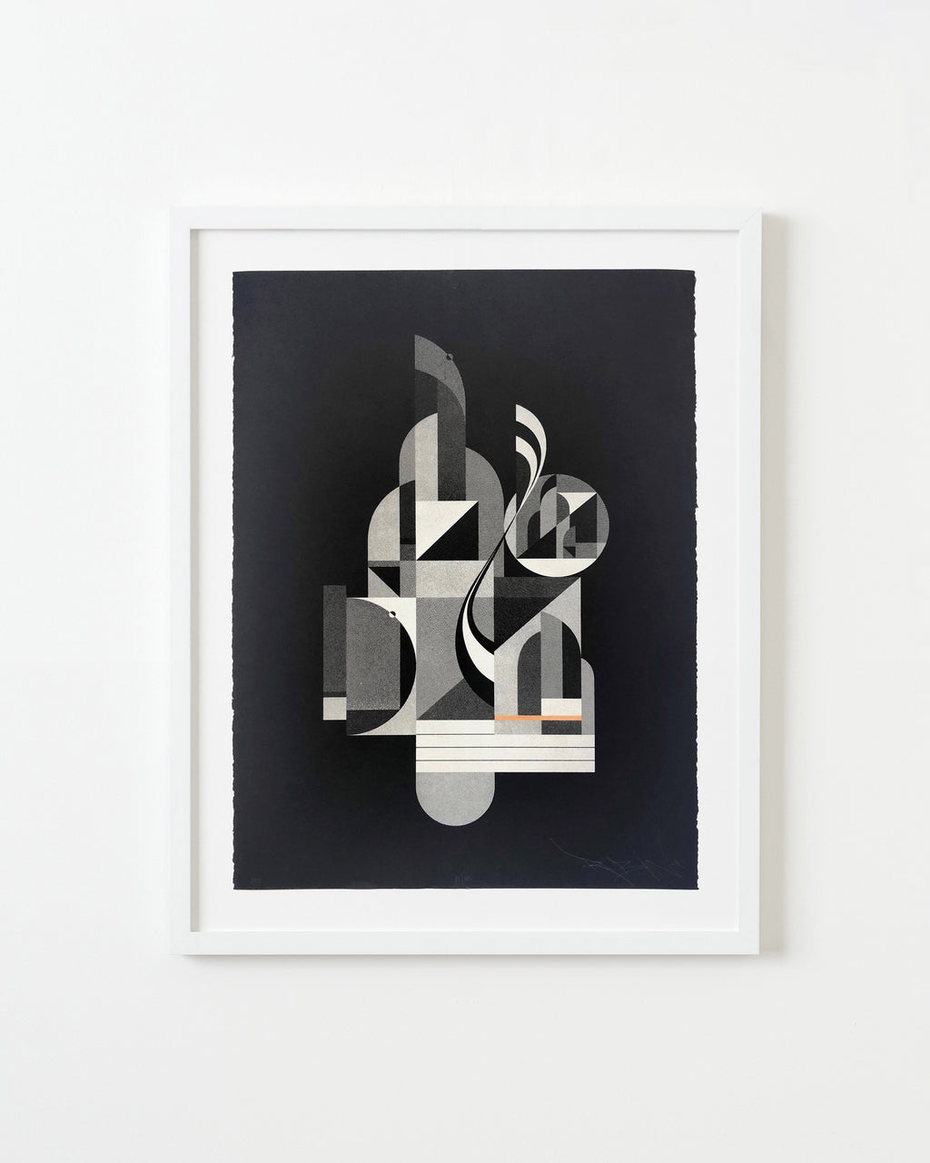 Print by Tony Sjöman titled "Dawn of Goodbye (Night)" - 1.