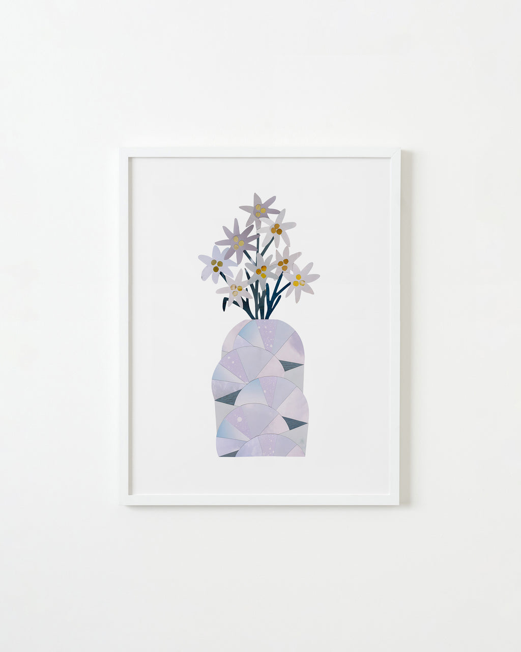 Print by Liesl Pfeffer titled "Raining in my Heart" - 1.