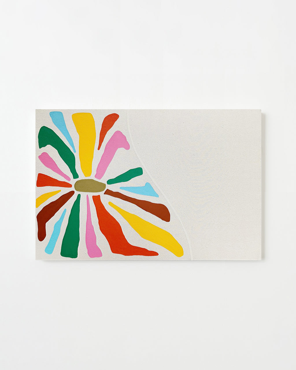 Mixed Media by Anastasia Greer titled "Everlasting Plant" - 1.