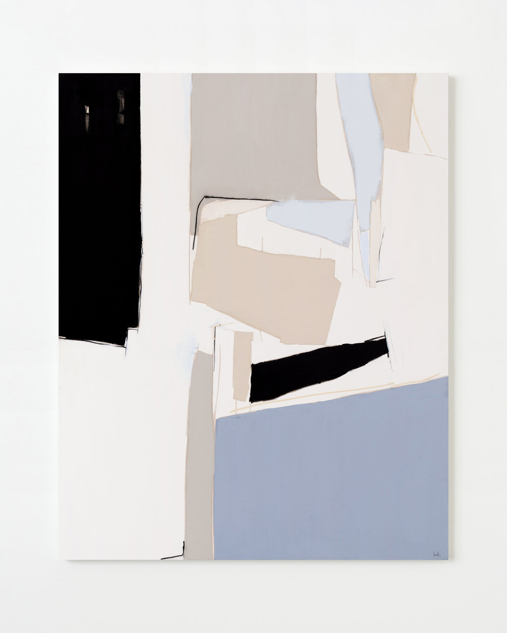 Mixed Media by Holly Addi titled "Mykonos" - 1.