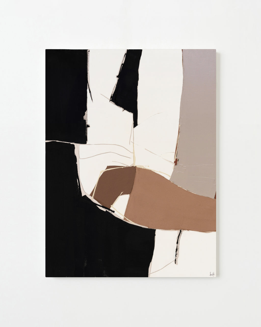 Painting by Holly Addi titled "Cielle" - 1.