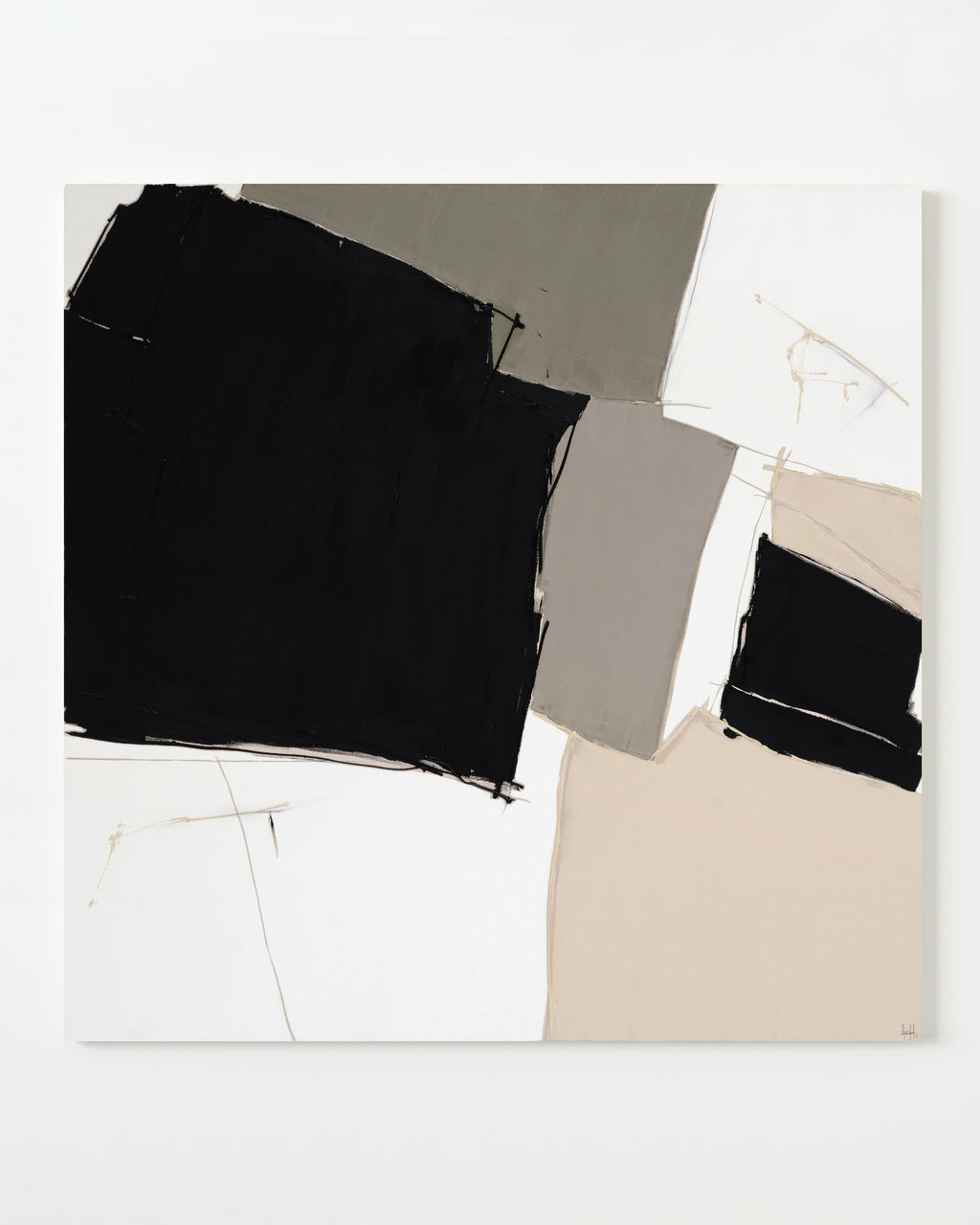 Painting by Holly Addi titled "Vermoutte" - 1.