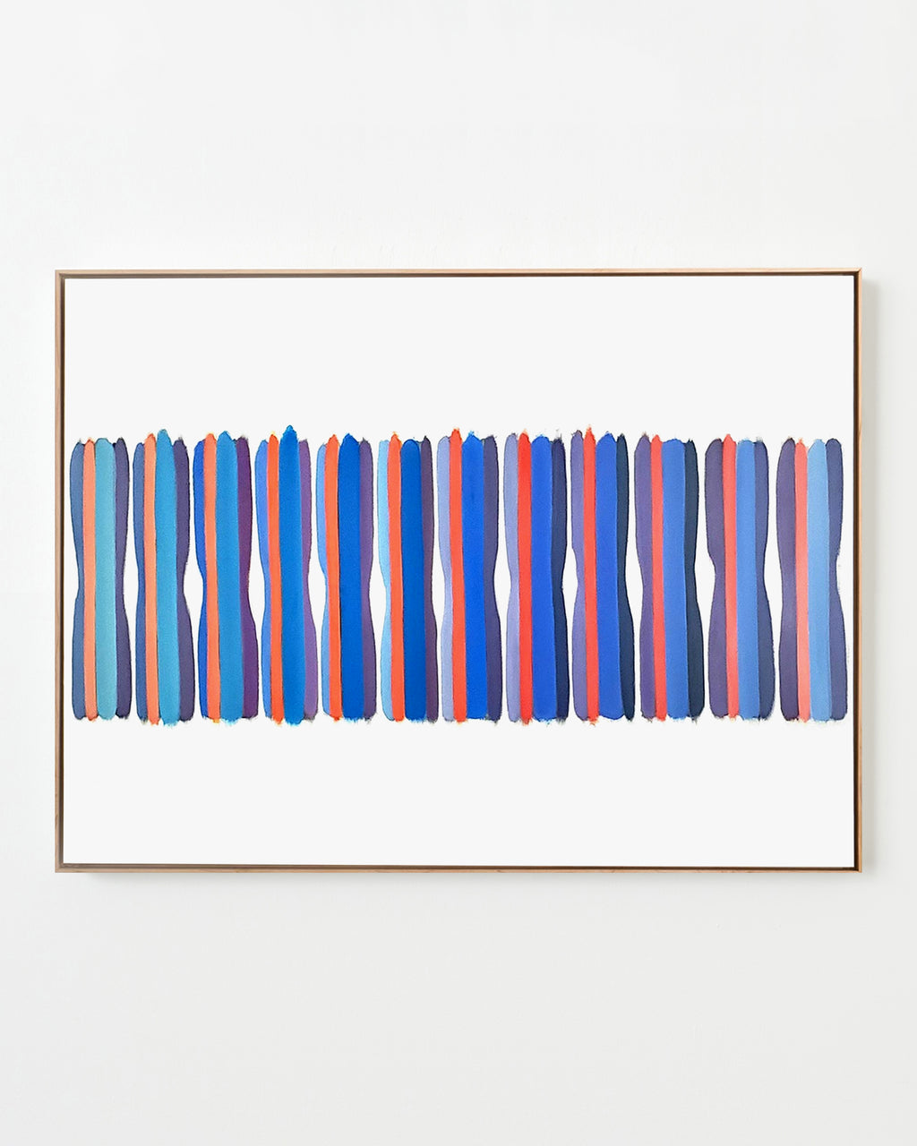 Painting by John Platt titled "Blue Shift" - 1.