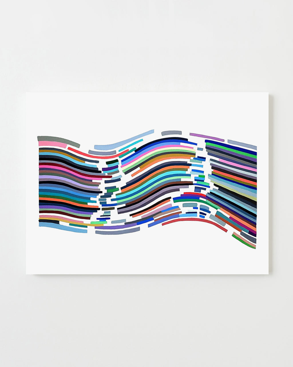 Painting by John Platt titled "Highway 2" - 1.