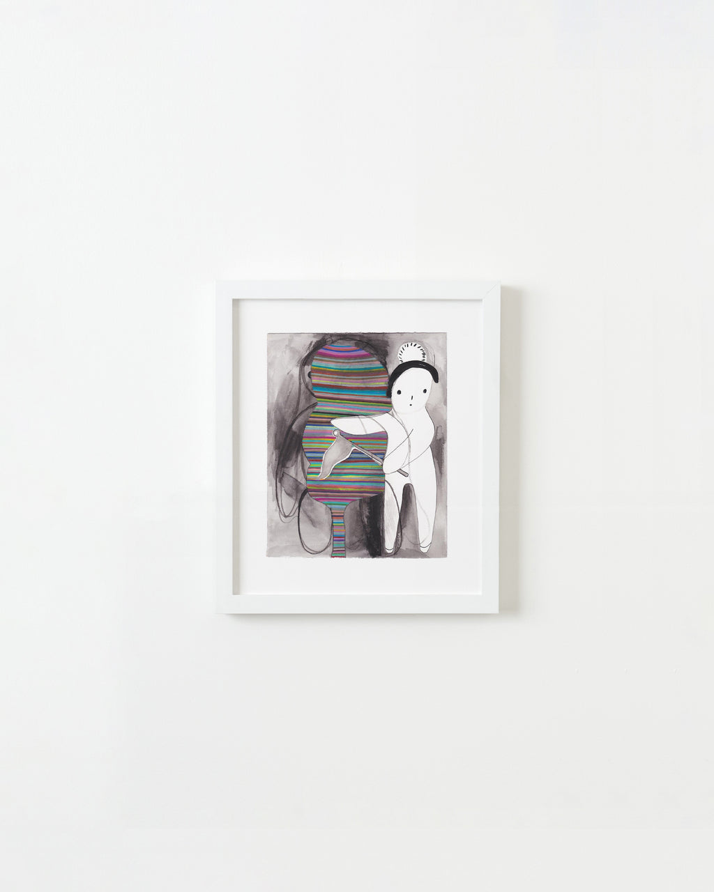 Painting by Rebeca Raney titled "Flag" - 1.