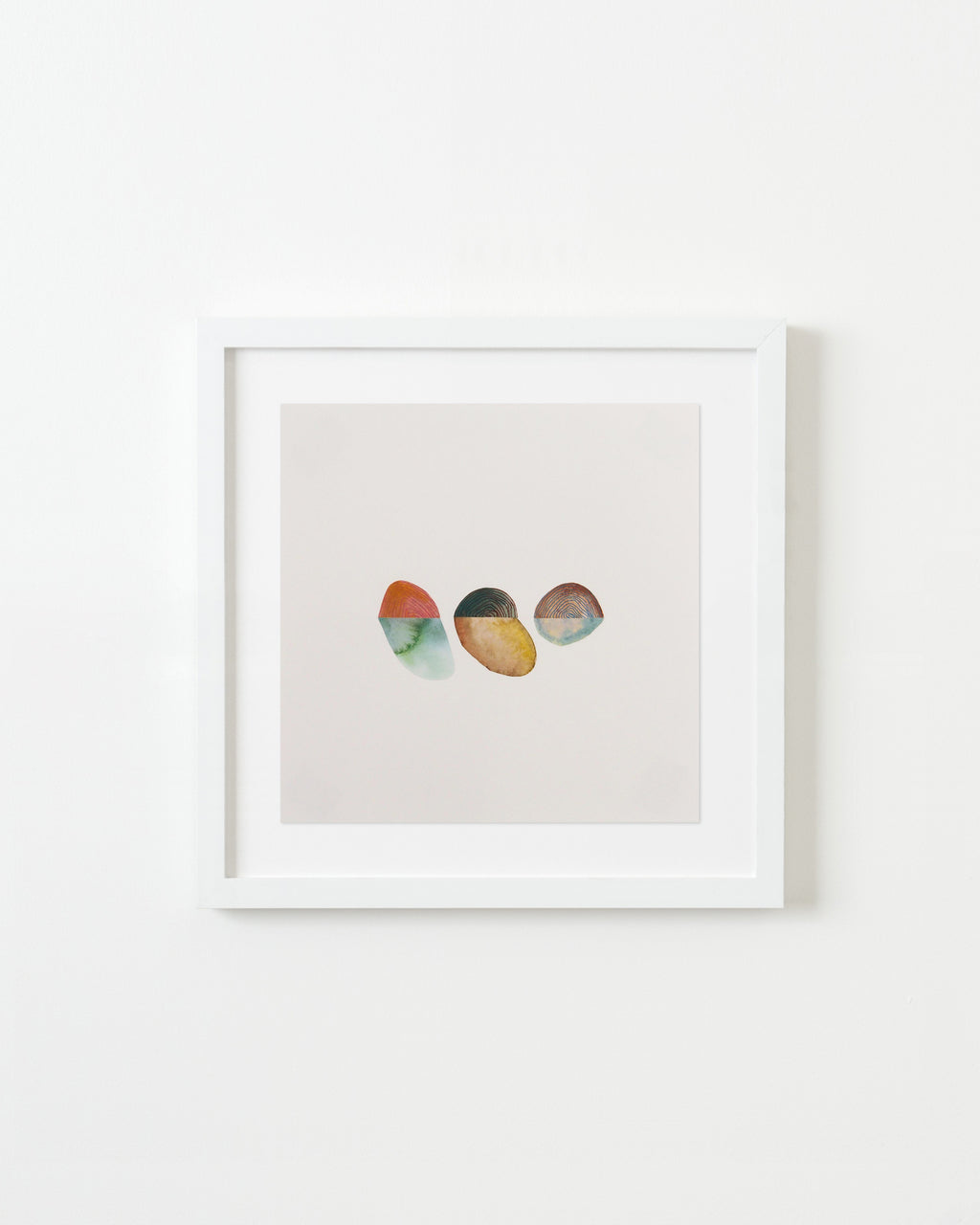 Mixed Media by Laura Berman titled "Reflecting 1" - 1.