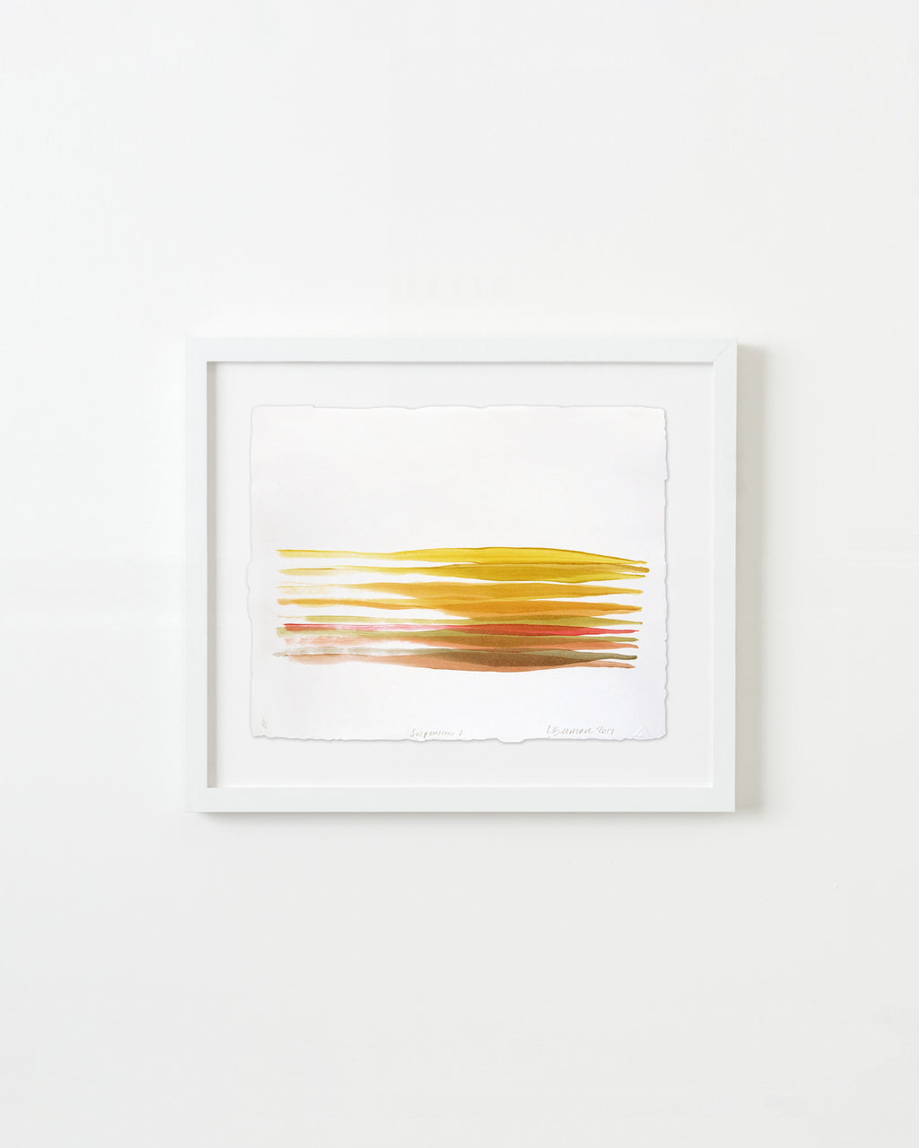 Print by Laura Berman titled "Suspension 1" - 1.
