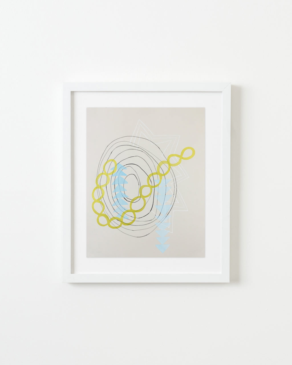 Painting by Lydia Bassis titled "Forward 1" - 1.