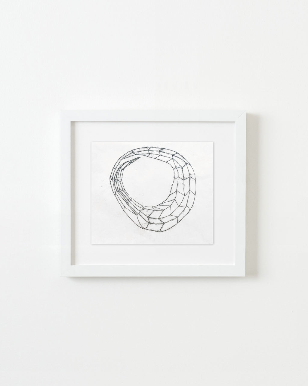 Drawing by Lydia Bassis titled "Unseen 01" - 1.