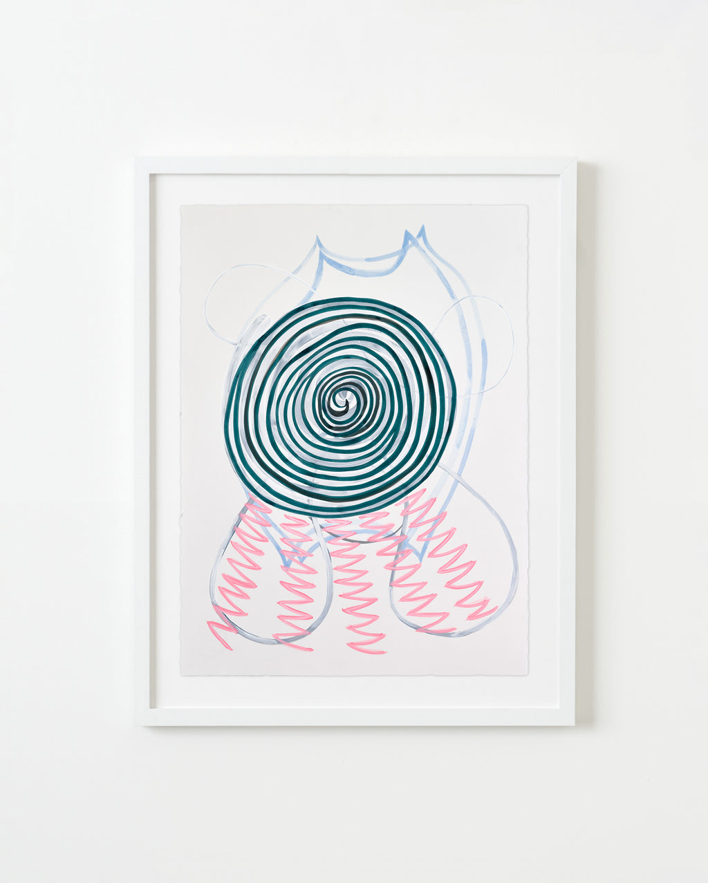 Painting by Lydia Bassis titled "Zinger" - 1.