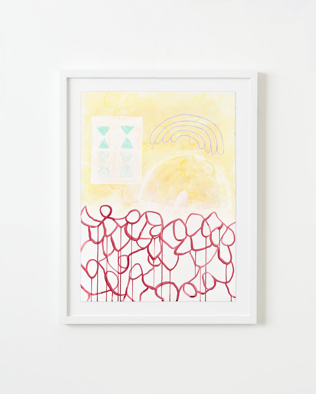 Painting by Lydia Bassis titled "Paradox" - 1.