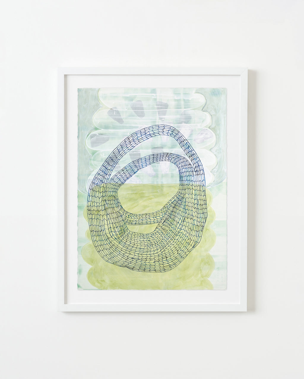 Painting by Lydia Bassis titled "Mistral" - 1.