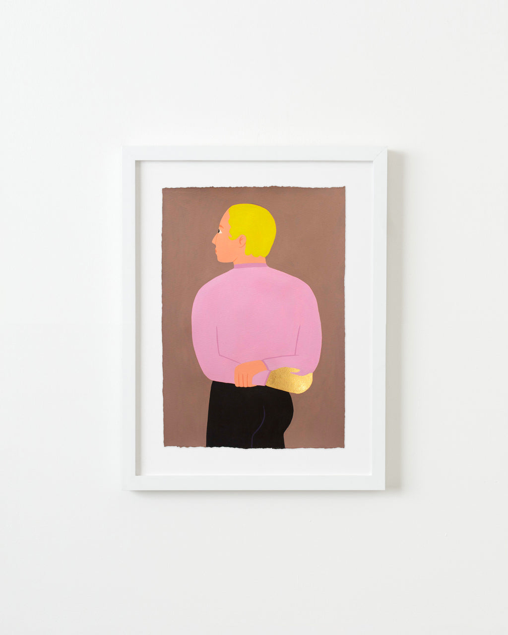 Painting by Rachel Levit Ruiz titled "Mano" - 1.