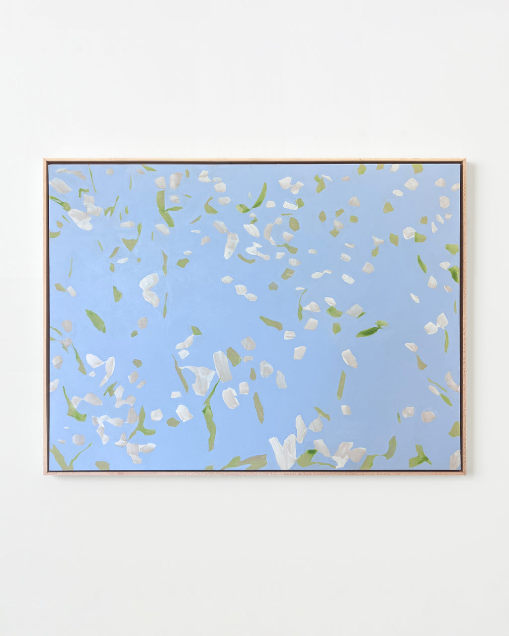 Painting by Kit Porter titled "gliding away" - 1.