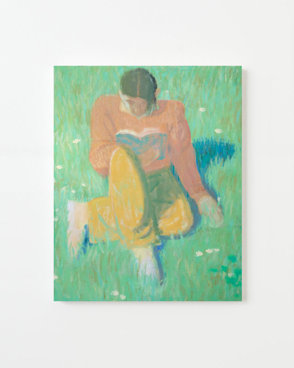 Painting by Jackson Joyce titled "& Green to the Touch" - 1.
