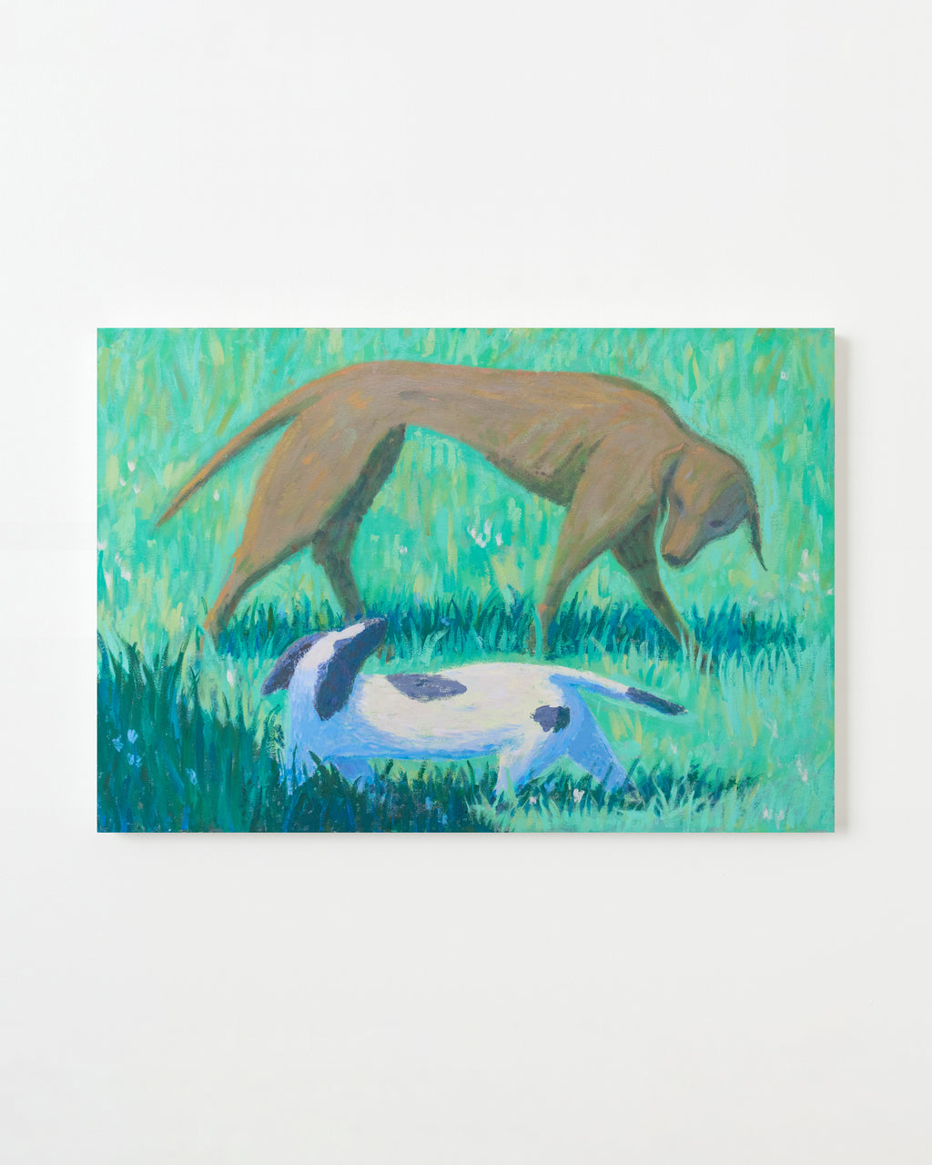 Painting by Jackson Joyce titled "Going in Circles" - 1.