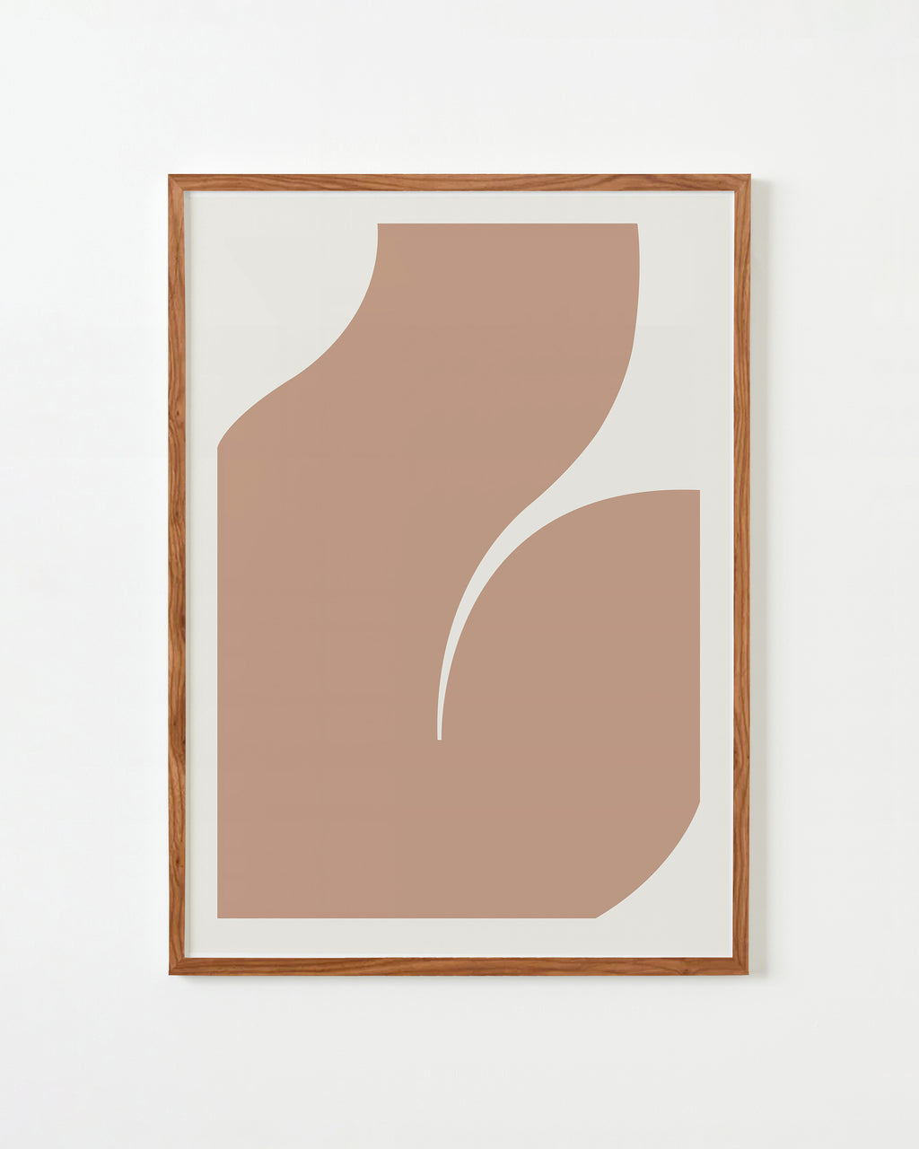 Print by Caroline Walls titled "Silhouette III (Soft Clay)" - 1.