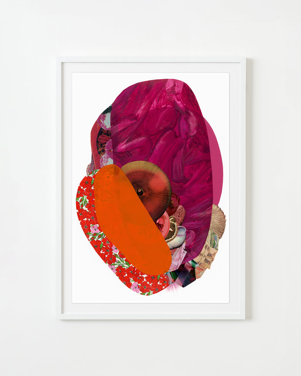 Mixed Media by Xochi Solis titled "Only the rounded edges" - 1.