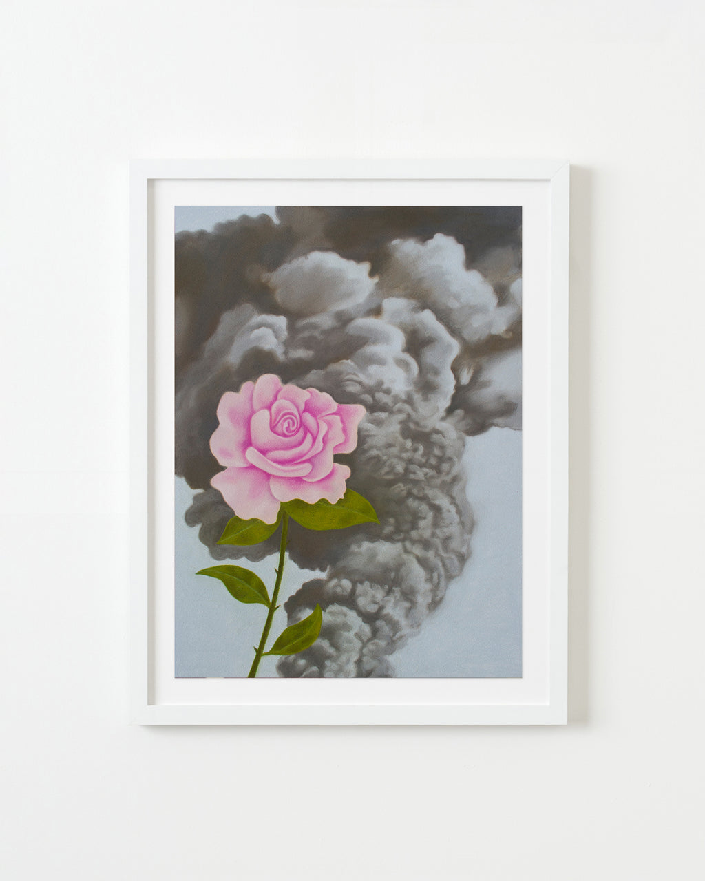 Drawing by Rachel Levit Ruiz titled "Plume" - 1.