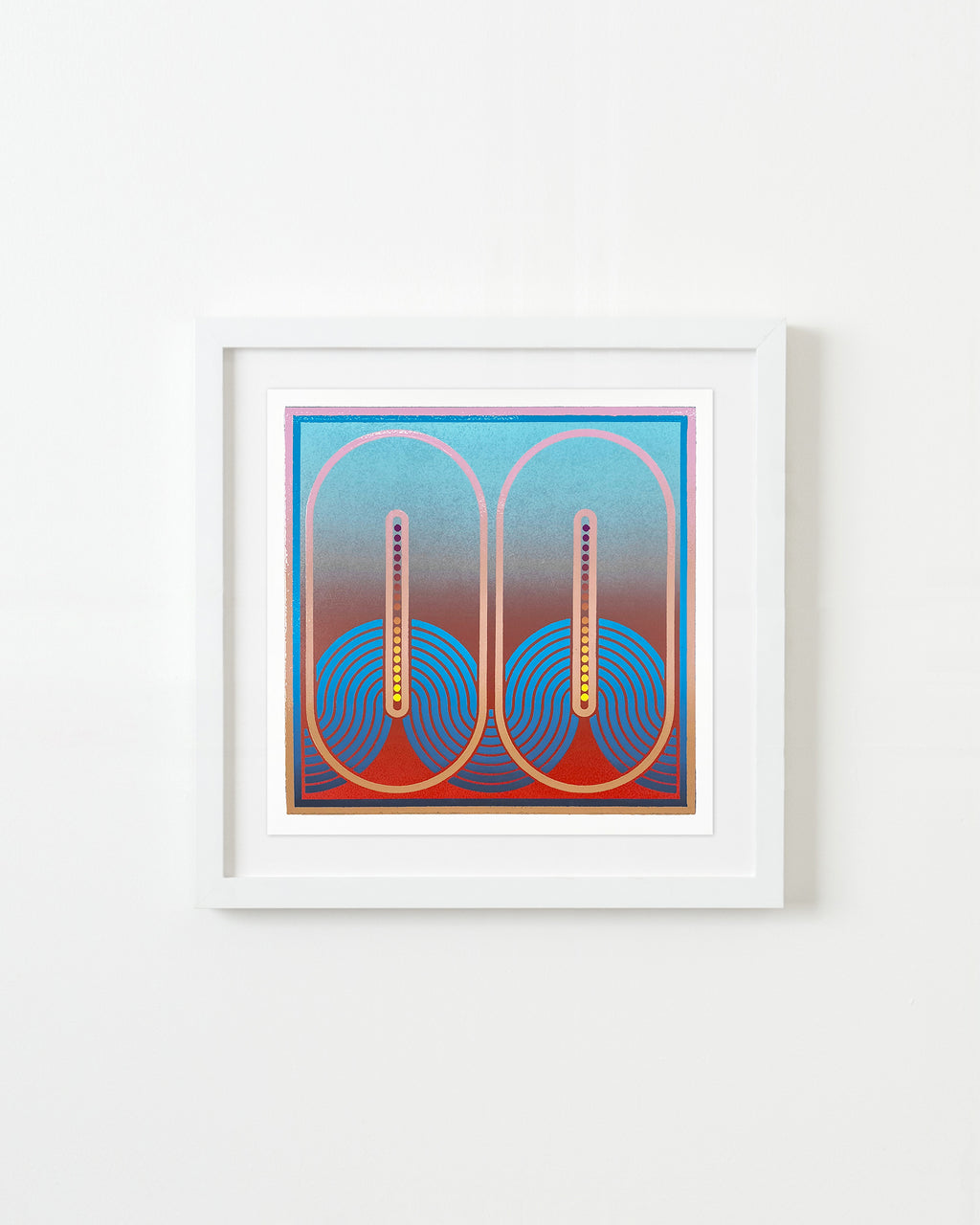 Print by Matt Neuman titled "Coils 24" - 1.