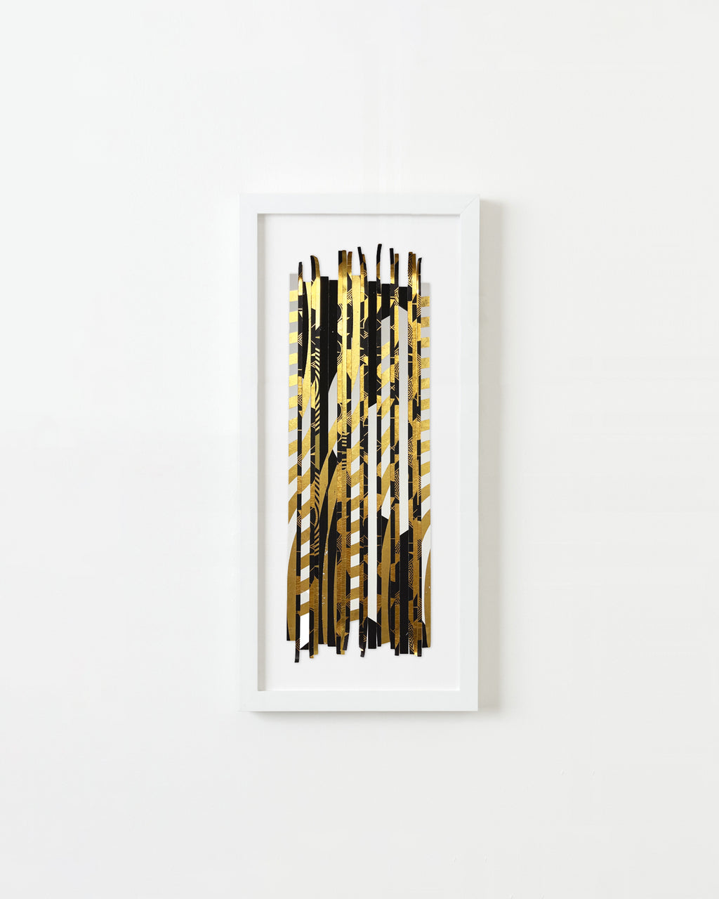 Mixed Media by Lisa Hunt titled "Cross Sections Free Form No. 21" - 1.